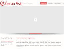 Tablet Screenshot of ozcanaski.com